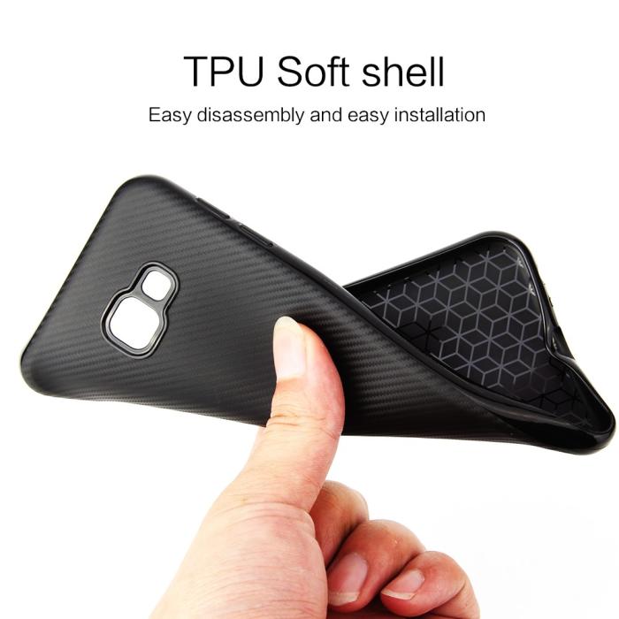 Bild 4,  Samsung Galaxy J4 Plus - Carbon Skal - Svart