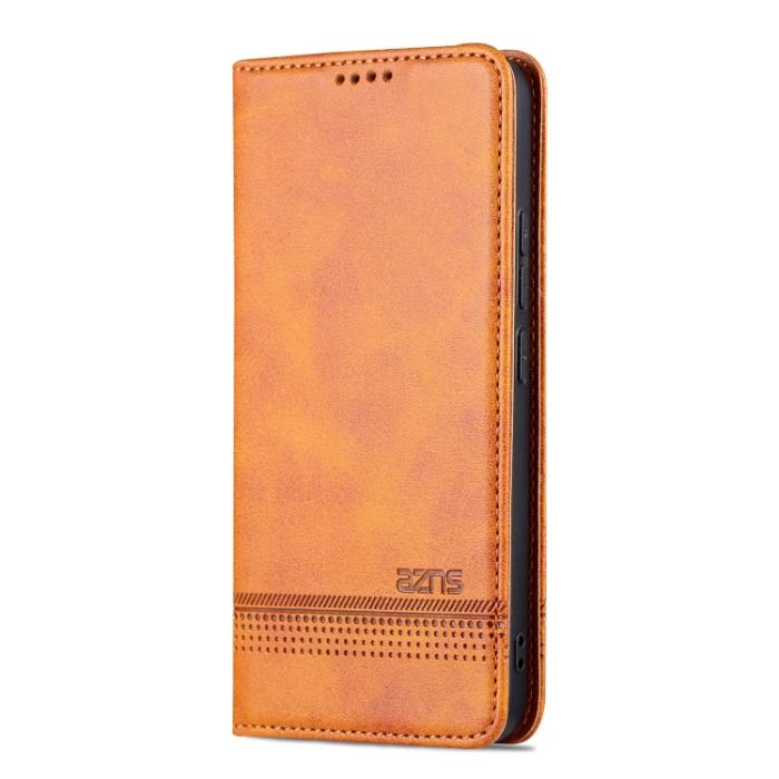 Bild 2, AZNS AZNS Xiaomi 13 5G Fodral Flip Läder Ljus Brun