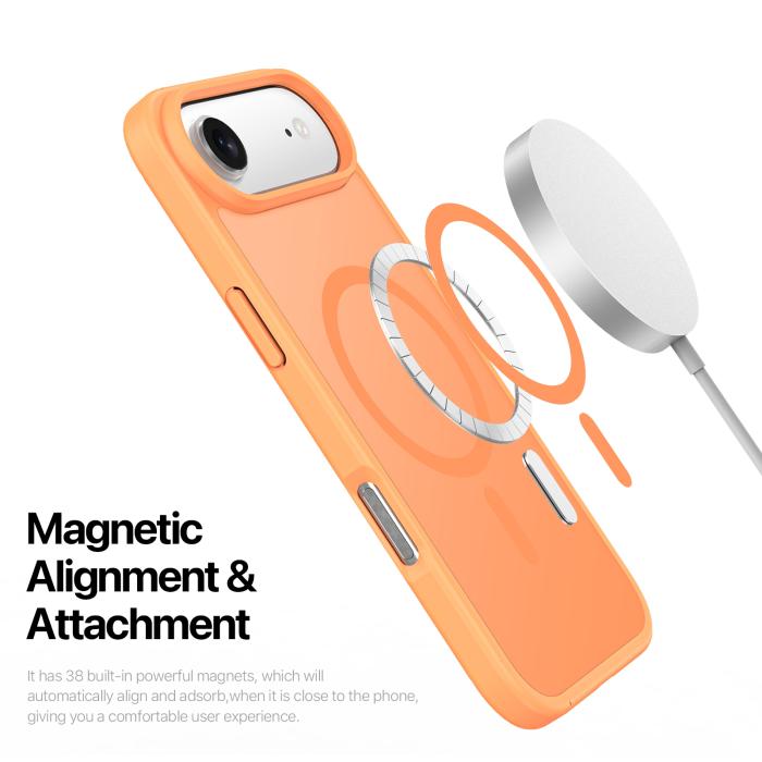Bild 6, DUX DUCIS DUX DUCIS iPhone Air Skal MagSafe Yind Series Orange