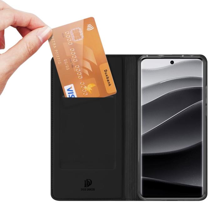 Bild 2, DUX DUCIS DUX DUCIS Xiaomi Redmi Note 14 Pro 5G Fodral Skin Pro Svart
