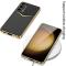 GKK GKK Galaxy S25 Plus Skal Läder Hybrid Electroplate Svart