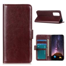  Samsung Galaxy A52 / A52s - Crazy Horse Pl&aring;nboksfodral - Brun