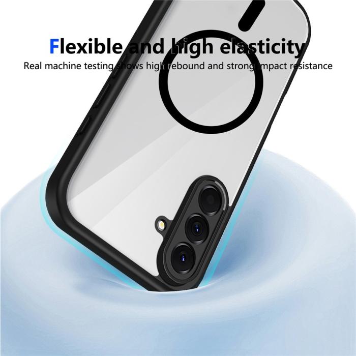 Bild 4,  Samsung Galaxy A27 5G Skal TPU Magsafe Svart/Transparent