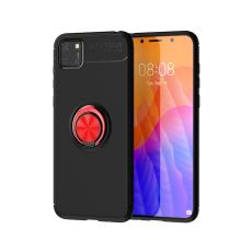  Huawei Y5p - Ring Skal - Svart/R&ouml;d