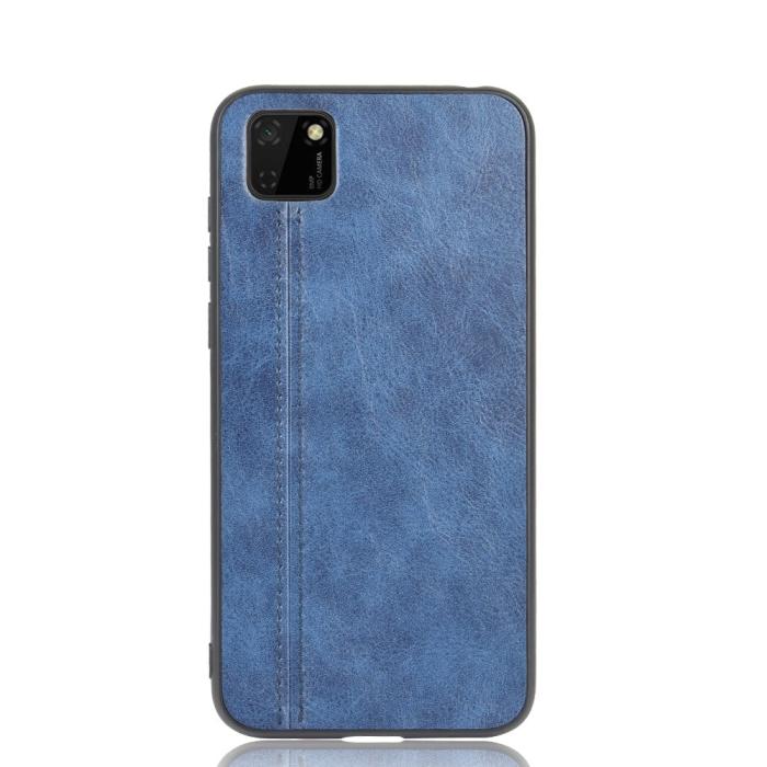 Bild 4,  Huawei Y5p - Hybrid Läder Skal - Blå