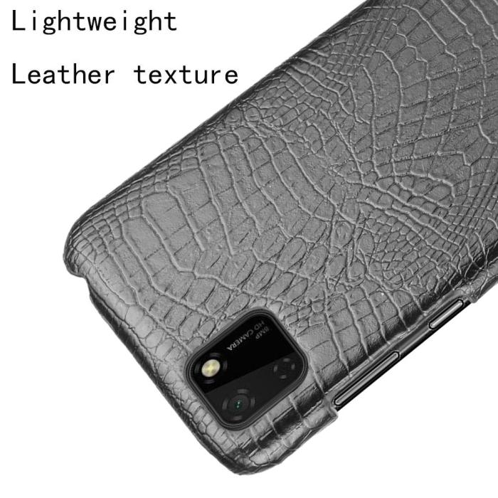 Bild 4,  Huawei Y5p - Krokodil Mönster Skal - Svart