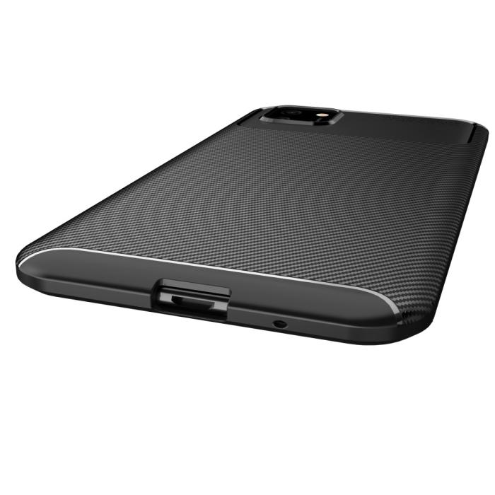 Bild 4,  Huawei Y5p - Kolfiber Textur Skal - Svart