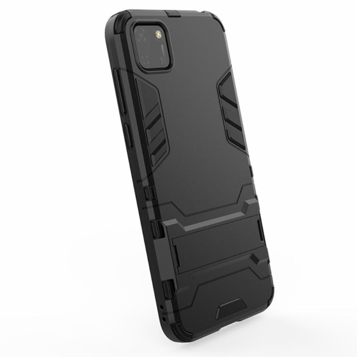 Bild 5,  Huawei Y5p - Hybrid Skal med Kickstand - Svart