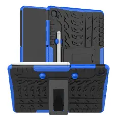  Samsung Galaxy Tab S6 Lite Skal Rugged Kickstand Armor Bl&aring;