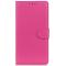 Samsung Galaxy S23 FE Fodral Litchi Läder Rosa