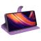  Motorola Edge 30 Pro Fodral Litchi Textur Lila