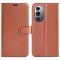  Motorola Edge 30 Pro Fodral Litchi Textur Brun