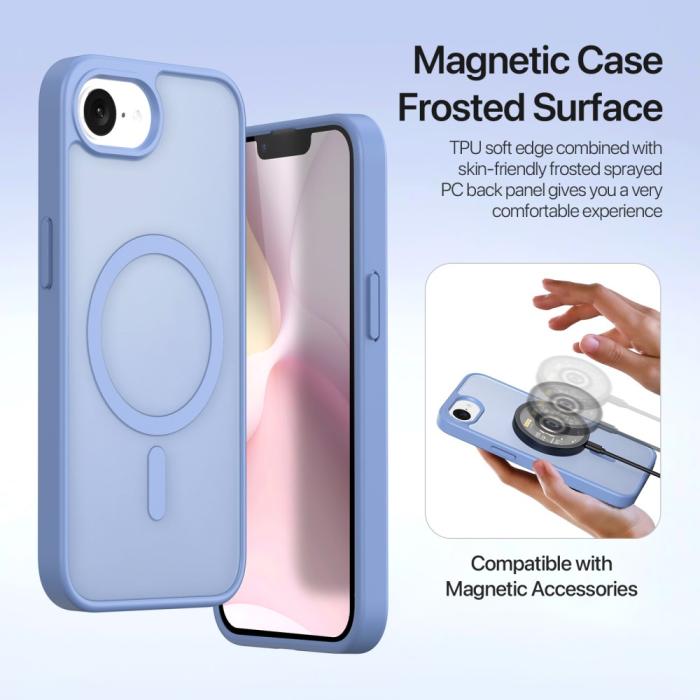 Bild 6, DUX DUCIS DUX DUCIS iPhone 17e / 16e 2in1 Magnet Fodral Lawa Series Blå