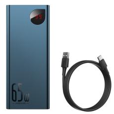 BASEUS Baseus 65W 20000 mAh Power Bank USB-C/USB-A/MicroUSB QC PD Bl&aring;