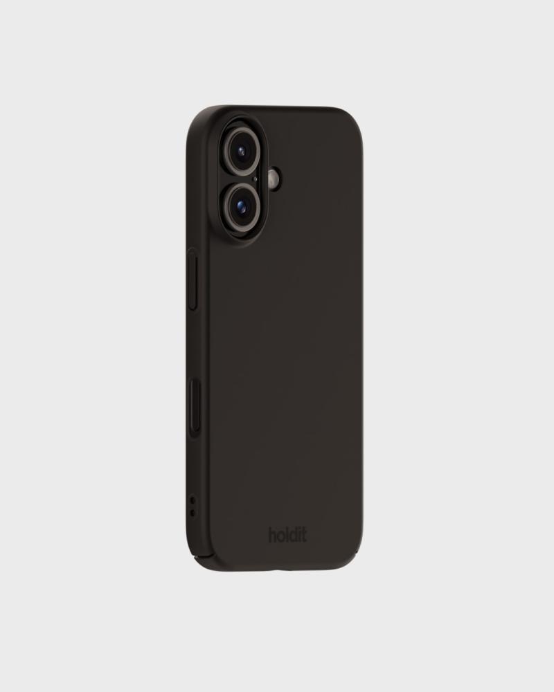 holdit holdit iPhone 16 Mobilskal Slim Svart
