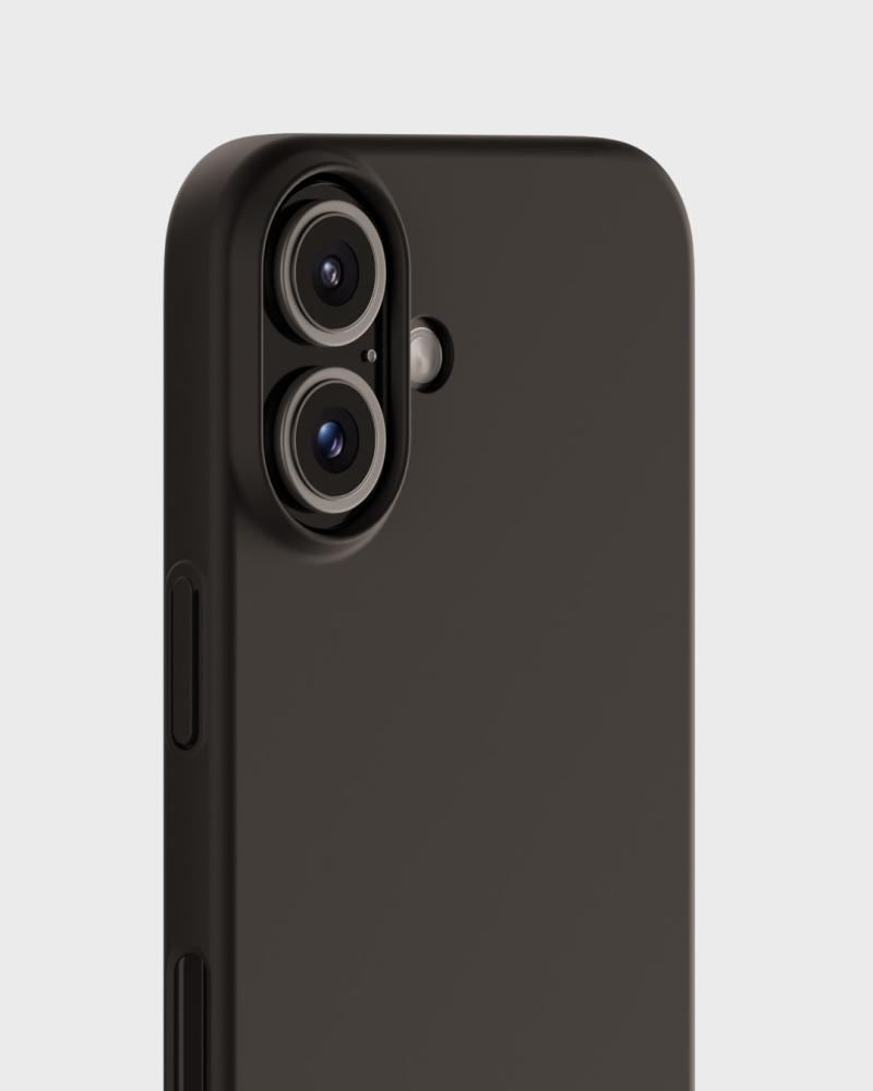 holdit holdit iPhone 16 Mobilskal Slim Svart