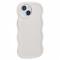  iPhone 13 Mobilskal Wavy Off White