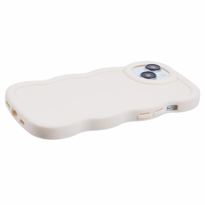 Bild 5,  iPhone 13 Mobilskal Wavy Off White