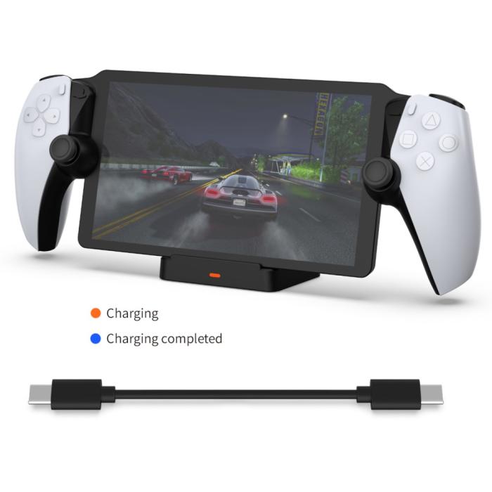 Bild 2, DOBE DOBE Sony Playstation Portal Laddningsställ Svart