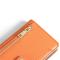  Xiaomi Redmi 15C Fodral Läder Multifunktionellt Orange