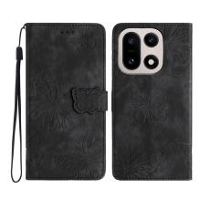  OnePlus 15 Fodral Med Fj&auml;ril Tryck Svart