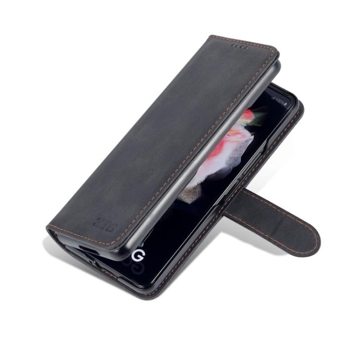 Bild 3, AZNS AZNS Galaxy Z Fold 3 Fodral Skin Touch Svart