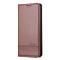 AZNS AZNS Xiaomi 13 5G Fodral Flip Läder Mörk Brun