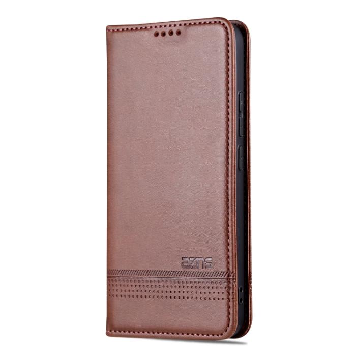 Bild 2, AZNS AZNS Xiaomi 13 5G Fodral Flip Läder Mörk Brun