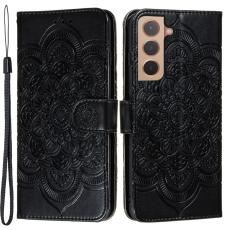  Samsung Galaxy S22 Plus Fodral Mandala Flower Svart