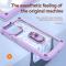  iPhone 15 Pro Skal Shockproof Armor Ring Lila