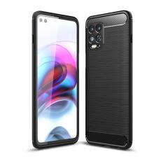  Motorola Moto G100 Skal Borstad St&aring;l- Och Kolfiber Textur Svart
