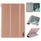 AMORUS AMORUS iPad 10.2 2019/2020/2021 Fodral Tri-Fold Roséguld