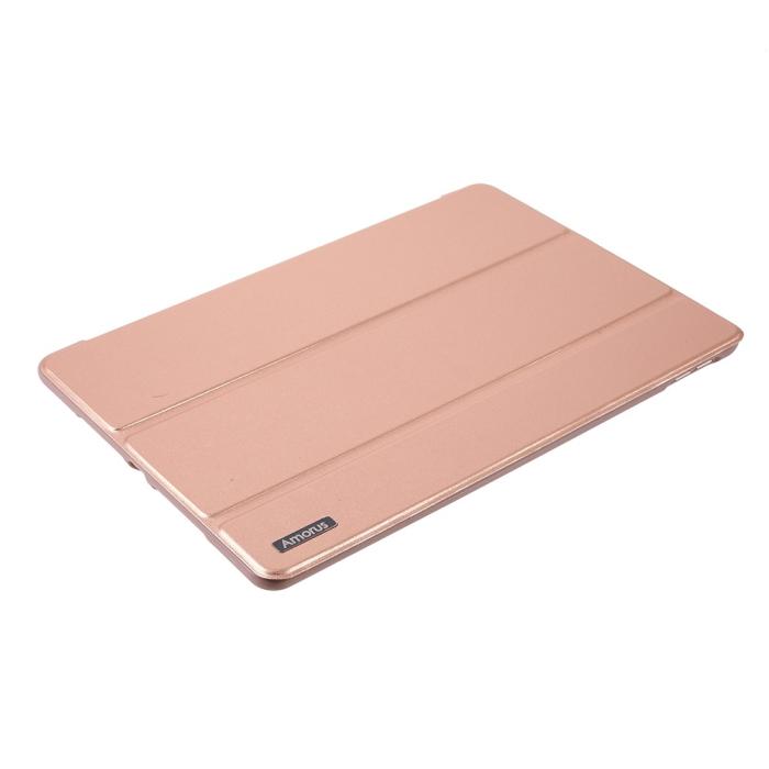 Bild 4, AMORUS AMORUS iPad 10.2 2019/2020/2021 Fodral Tri-Fold Roséguld