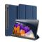 DUX DUCIS Samsung Galaxy Tab S7 / Tab S8 - DUX DUCIS Domo Tri-Fold Fodral - Blå