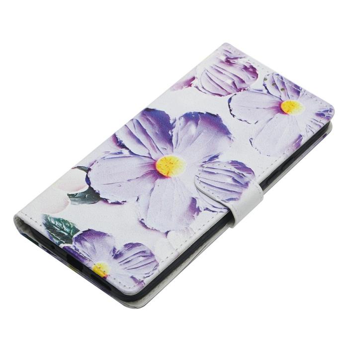 Bild 3,  Xiaomi 17 Fodral Läder Blommor Lila