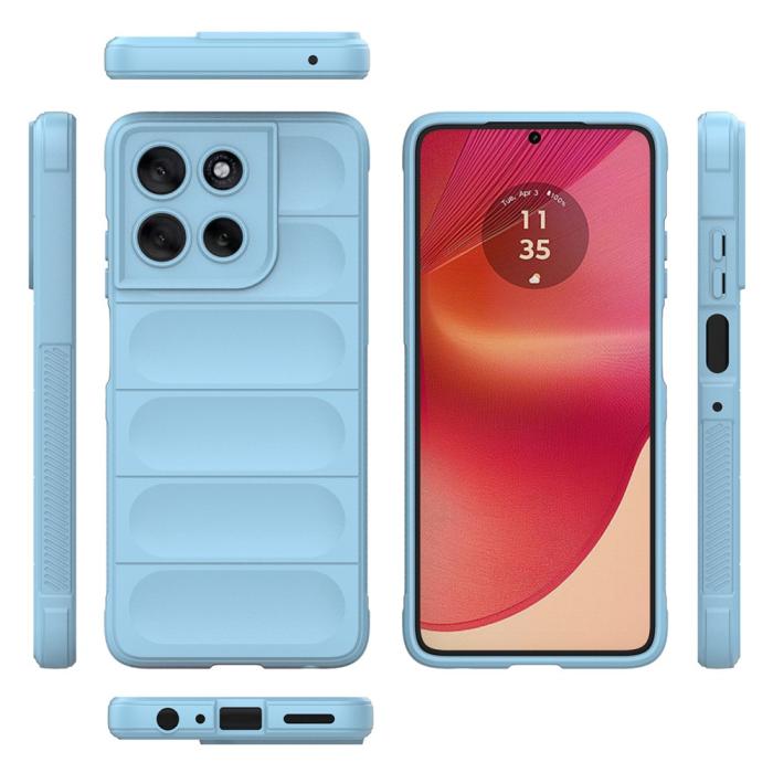 Bild 5,  Motorola Moto G56 5G Skal Magic Shield Blå