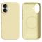  iPhone 17 Skal MagSafe Liquid Silikon Gul