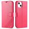 AZNS AZNS iPhone 14 Plus Fodral Läder Röd/Rosa