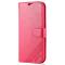 AZNS AZNS iPhone 14 Plus Fodral Läder Röd/Rosa