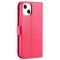 AZNS AZNS iPhone 14 Plus Fodral Läder Röd/Rosa