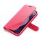 AZNS AZNS iPhone 14 Plus Fodral Läder Röd/Rosa