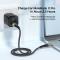 ESSAGER ESSAGER 1m 100W PD USB-C - USB-C Kabel Blå