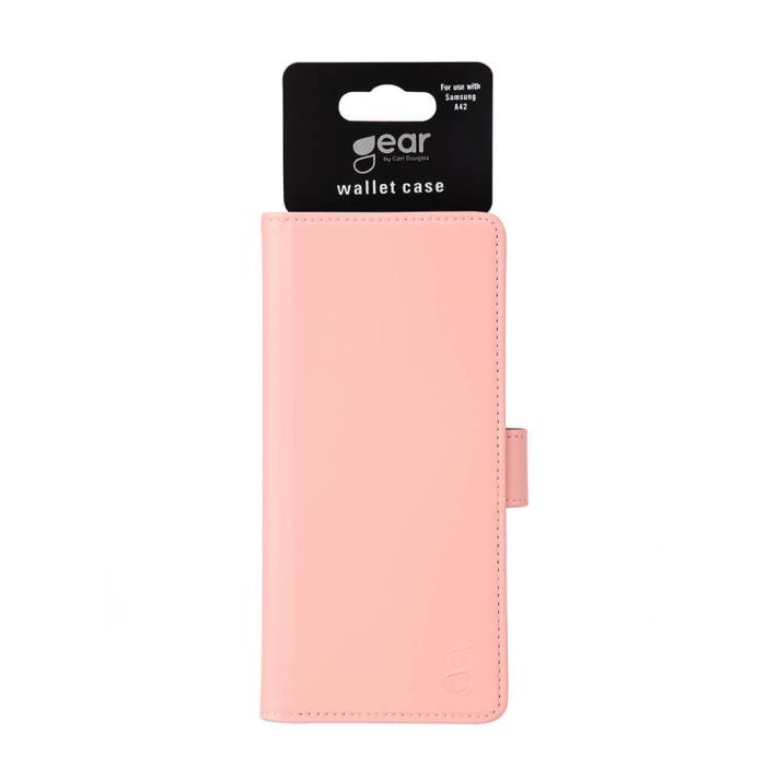 Bild 2, Gear GEAR Samsung Galaxy A42 Fodral Läder Rosa