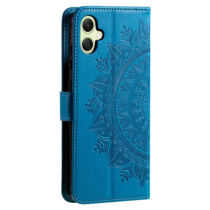 Bild 6,  Samsung Galaxy A07 Fodral Mandala Läder Blå