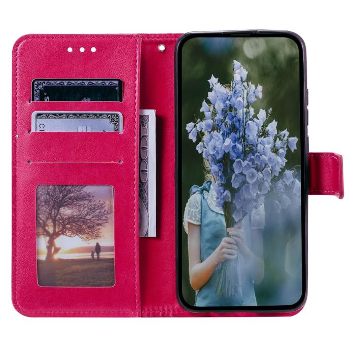Bild 2,  Samsung Galaxy A07 Fodral Mandala Läder Rosa