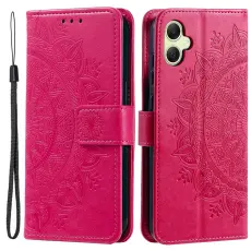  Samsung Galaxy A07 Fodral Mandala L&auml;der Rosa