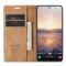 CASEME CASEME Galaxy S24 Plus Fodral Flip Retro Läder Brun