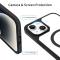LEEU DESIGN LEEU DESIGN iPhone 15 Plus Skal MagSafe Hybrid Matt Svart