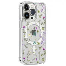  iPhone 16 Pro Max Skal MagSafe Blommor