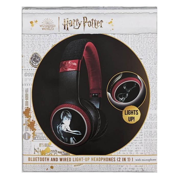 Bild 2,  Harry Potter LED Trådlösa On-Ear Hörlurar